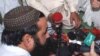 Baitullah Mehsud talks to journalists in South Waziristan in May of this year.