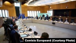 Întâlnire între producători din industria siderurgică și președinta Comisiei Europene, Ursula von de Leyen, pe 3 martie 2025.