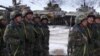 Военные учения резервистов в Баткене, 20 января.