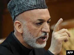 Afghan President Hamid Karzai
