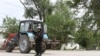 На месте спецоперации в Актобе 10 июня 2016 года.