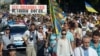 Під час відзначення Дня Незалежності України в Запоріжжі, 24 серпня 2016 року 