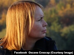 Оксана Слюсар, працює присяжним у суді