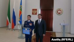 Фаил Хәбибуллин (с) һәм Васыйл Шәйхразиев