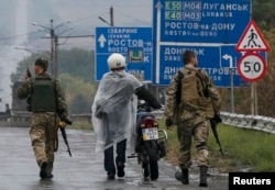 Український блокпост біля Дебальцевого, 9 вересня