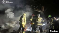 Наслідки російського удару по Запорізькій області, архівне фото