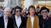 Rolling Stones խմբի անդամները, ձախից աջ՝ Չարլի Ուոթսը, Ռոնի Վուդը, Միք Ջեգերը և Կիս Ռիչարդզը, արխիվ, Լոնդոն, 4 ապրիլի, 2016թ.