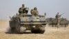 Турецькі війська займають бойові позиції на турецько-сирійському кордоні, 4 жовтня 2012 року