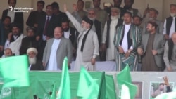 Hekmatyar Calls For Peace In Kabul Stadium Rally