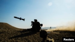 Kosovo says that the purchase of Javelin missiles is planned as part of the country's efforts to increase the military capacities of its security force. (file photo)