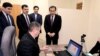 Маросими оғози кор барои додани шаҳодатномаи ронандагии нав дар сафорати Тоҷикистон.