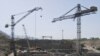 Kyrgyzstan - Construction of Kambar-Ata hydroelectric power station, undated