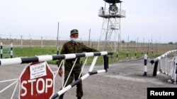 The detentions were made as part of an investigation into possible abuse of office in relation to the flow of goods at outposts along the Kazakh-Chinese border. (file photo)