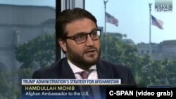 Hamdullah Mohib, the Afghan ambassador to Washington, hailed U.S. President Donald Trump’s recent policy statement on the war in his country, saying it was “better than what we were expecting.”