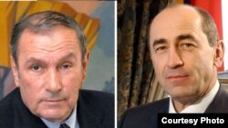 Первый и второй президенты Армении - Левон Тер-Петросян (слева) и Роберт Кочарян 