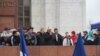 "Эл үнү" оппозициялык кыймылы Кумтөр кенине байланыштуу уюштурган митинг. Бишкек, 24-аперль, 2013.