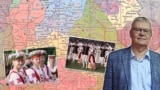 Фотакаляж, Алег Латышонак (справа).