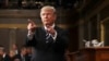 Дональд Трамп Конгресснинг умумий йиғинида илк бор нутқ сўзлади. 2017 йил, 28 феврал. 