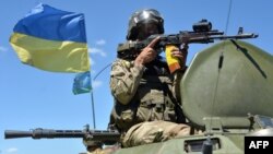 Український військовослужбовець. Донецька область. Ілюстраційне фото