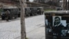 Архивска фотографија: Зголемено присуство на полицијата по минатогодишниот меѓуетнички инцидент на скопското Кале. 19 февруари 2011 година.
